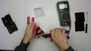 02K7054 IBM Laptop Battery Teardown - 8x Sanyo 18650 UR18650A