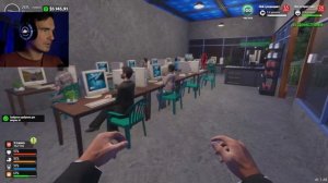 Куплинов посещает мое кафе | Internet Cafe & Supermarket Simulator 2024 [6]