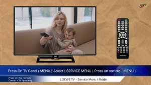 How To Open Loewe TV Service Menu Codes/Factory Menu