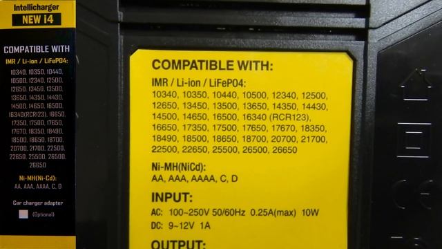Nitecore New i4 Intellicharger 18650 review смотреть онлайн