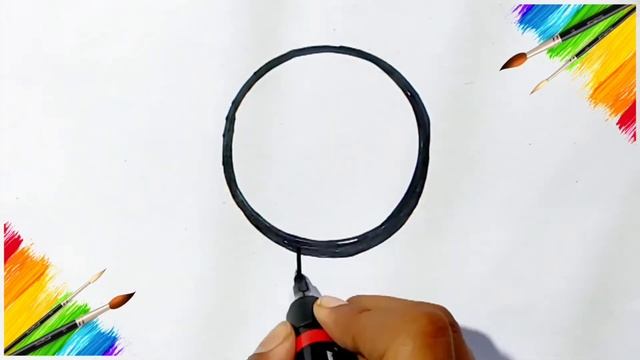 Bolalar uchun kamalak rangidagi fanat chizish/Easy Rainbow Colour Fan Drawing For kids смотреть онлайн