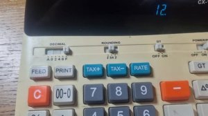 Печатающий калькулятор Citizen CX-146