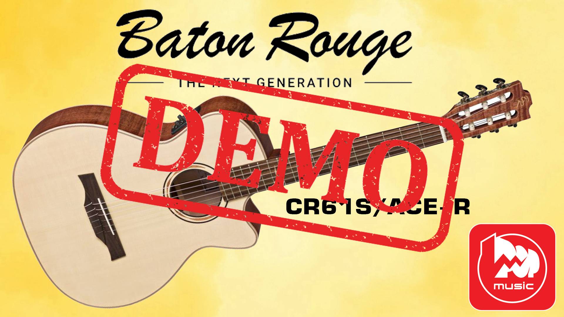 Электроакустика BATON ROUGE CR61S/ACE-R - демонстрация звучания