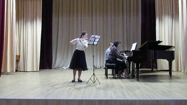 Мел Бони Соната для флейты и фортепиано 3ч. исполняют - Муковня А.С. (флейта) и Саенко Н.И. (рояль)