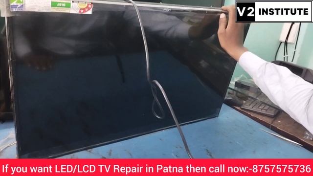 Haier LED TV 32 inch no display backlight ok sound ok no picture problem #haiertv #tvnopicture🖥️🖥️