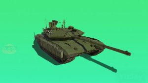 T-90M танцует pikuniku (Ellen Joe Dance)