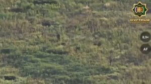 Боевик ВСУ вёл в плен российского бойца, но наши операторы БпЛА атаковали врага