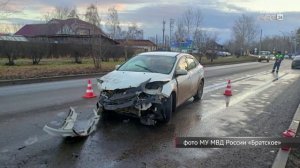 Три человека пострадали в ДТП в Братске