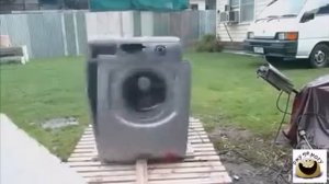 Бешенная стиральная машинка