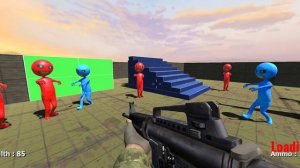 Blue & Red Alien - Fps Shooting Games 3D _ Android GamePlay. #50