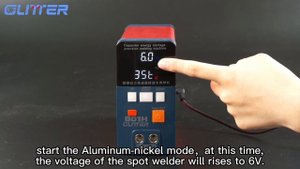 Glitter 801H phosphate iron lithium power battery aluminum to nickel welding machine