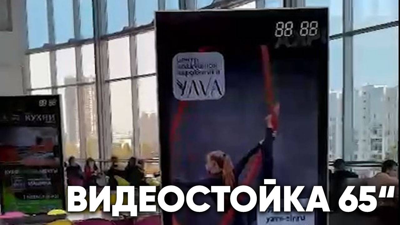ВИДЕОСТОЙКА 65 ДЮЙМОВ