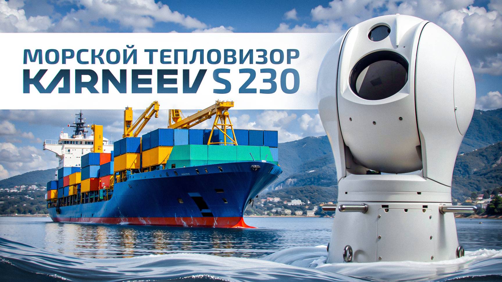 Морской тепловизор KARNEEV S 230. Тепловизоры российского производства. KARNEEV