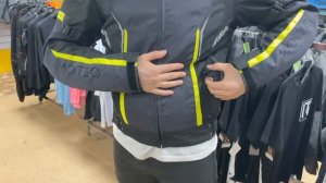 Куртка текстильная MOTEQ Spike. Видеопримерка.