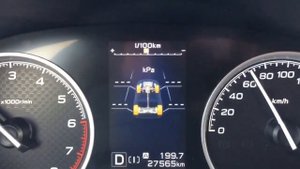 Субару Форестер. TPMS♂️ Система контроля давления в шинах.