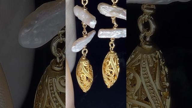 серьги Белые ночи