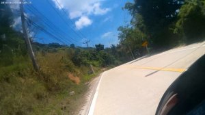 Пханган дорога от парома до пляжа Хад рин 2