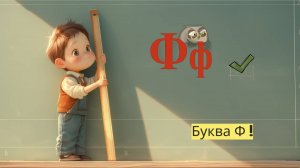 Веселая буква Ф: Приключения в мире алфавита! - Детский образовательный мультфильм