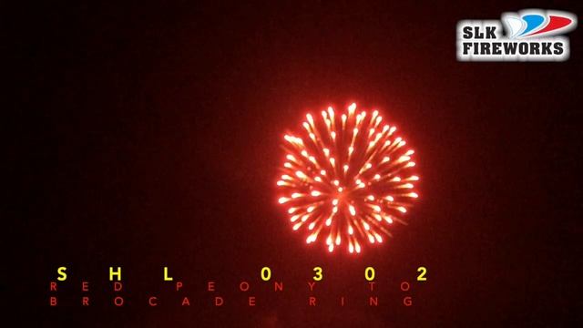 3" SHL0302 RED PEONY TO BROCADE RING смотреть онлайн