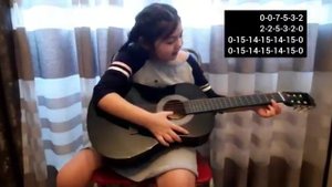 Как сыграть на одной струне легендарный мем на гитаре