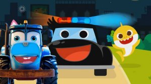 Синий трактор игроман Мультики про машинки для маленьких детей малышей