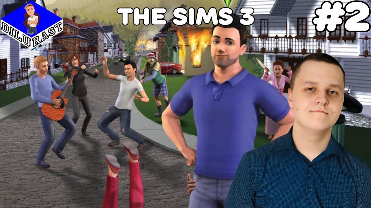 The Sims 3 #2 ИГРОВОЕ ШОУ! ВИДЕОИГРА ОНЛАЙН! GAMEPLAY! ИГРОВОЙ КАНАЛ Dilurast