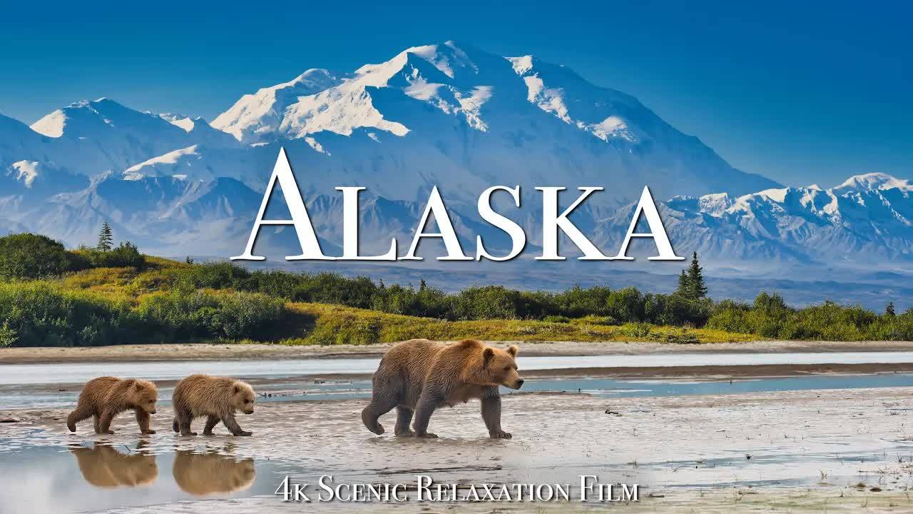 Alaska 4K - Scenic Relaxation Film With Calming Music