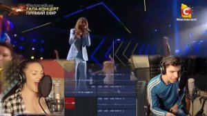Запись бэк вокала. Дуэт "GLOSS" Tv show back vocals recording