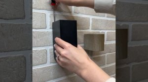 UL 00010511 UUL P52A 2х6W GU10 IP65 BLACK Светильник уличный, под две лампы GU10  Архитектурный накл