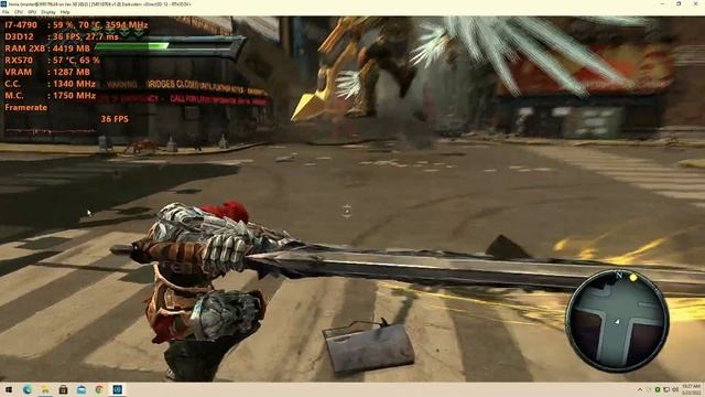 Darksiders -Xenia[XBOX 360 Emulator] - Core i7 4790 | RX-570 4GB