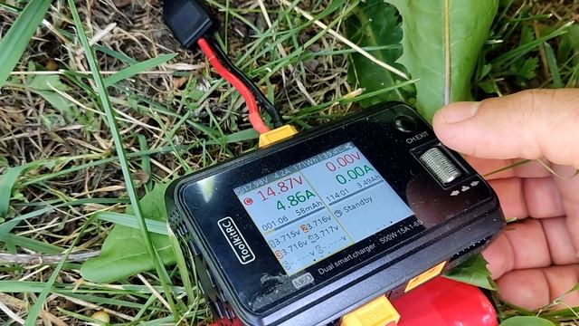 Солнечная панель Top-On 100Ватт 18В. Заряжаю емкие LiPo / Lion аккумуляторы от солнца.