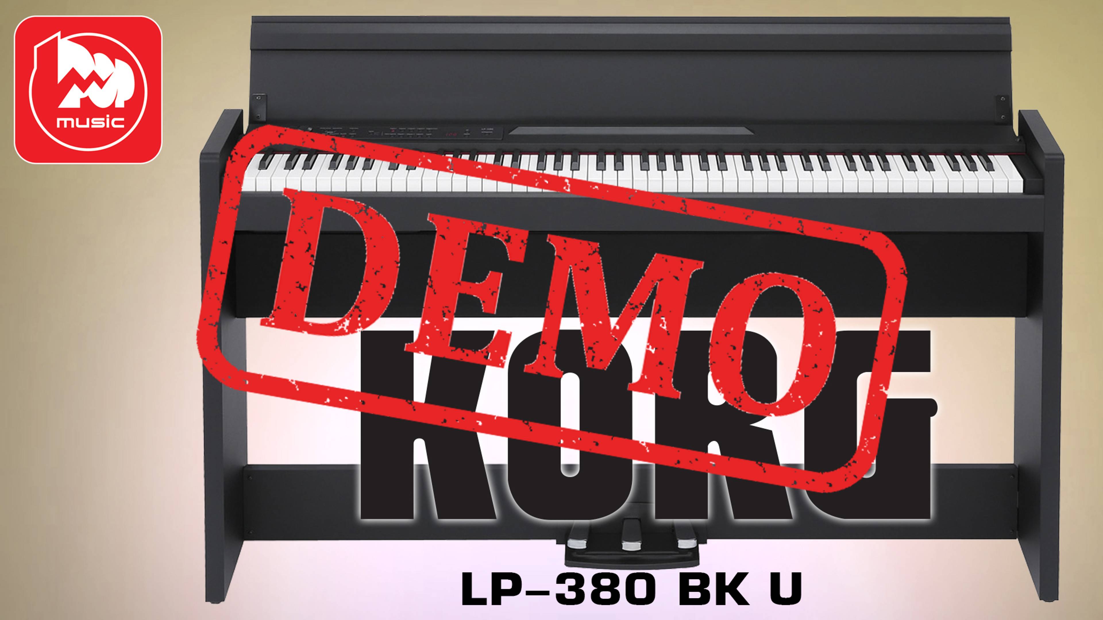 Цифровое пианино KORG LP-380 BK U - демонстрация звучания