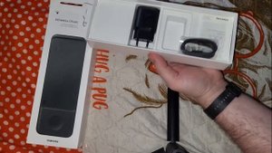 Samsung Wireless charger trio  EP-P6300TBEGEU Unboxing