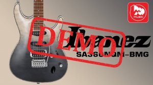 Электрогитара IBANEZ SA360NQM-BMG - демонстрация звучания
