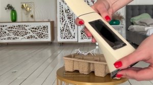 UL 00003303 TLD 542 Cream LED 300Lm 5000K Dimmer Светильник настольный c часами, календарем, термоме