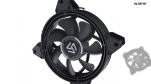 【ALSEYE】cooling fan - H120 3Dshows &Cooling Solution