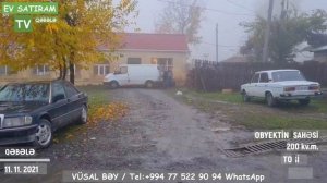 QƏBƏLƏDƏ 60 000 MANATA OBYEKT SATILIR/Недвижимость в Габала / EV SATIRAM TV/ HƏYƏT EVLƏRİ 2021