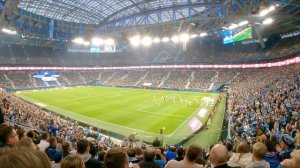 ЗЕНИТ - СПАРТАК ФОНБЕТ КУБОК РОССИИ ОБЗОР МАТЧА С ТРИБУН, ВИРАЖ В ПОЛНОМ СОСТАВЕ