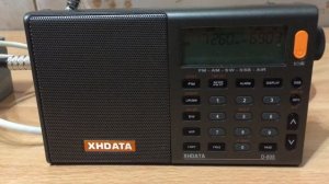 Усилитель сигнала SWA. Тест с КВ-антенной LSW-160/40M и приёмниками DEGEN DE-1103 и XHDATA D-808.