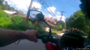 На Байке по острову Пханган Сиамский залив