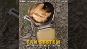 Зарядник для телефона работает от огня