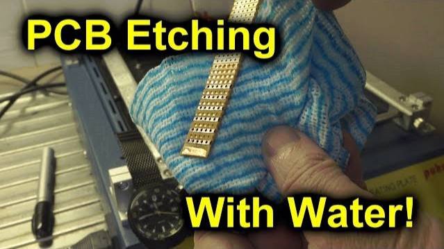 EEVblog #1197 - DIY PCB Etching With Water