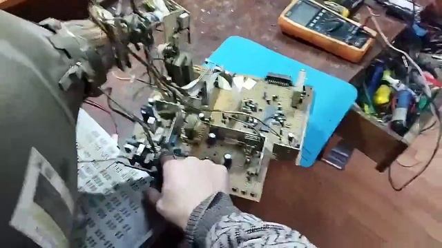 телевизор Rainford не светиться экран делаем подпитку