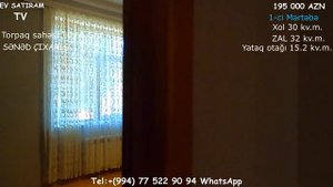 SARAYDA, 10 SOTDA HƏYƏT EVİ SATILIR/Недвижимость в Баку / EV SATIRAM TV/KEND HEYATi