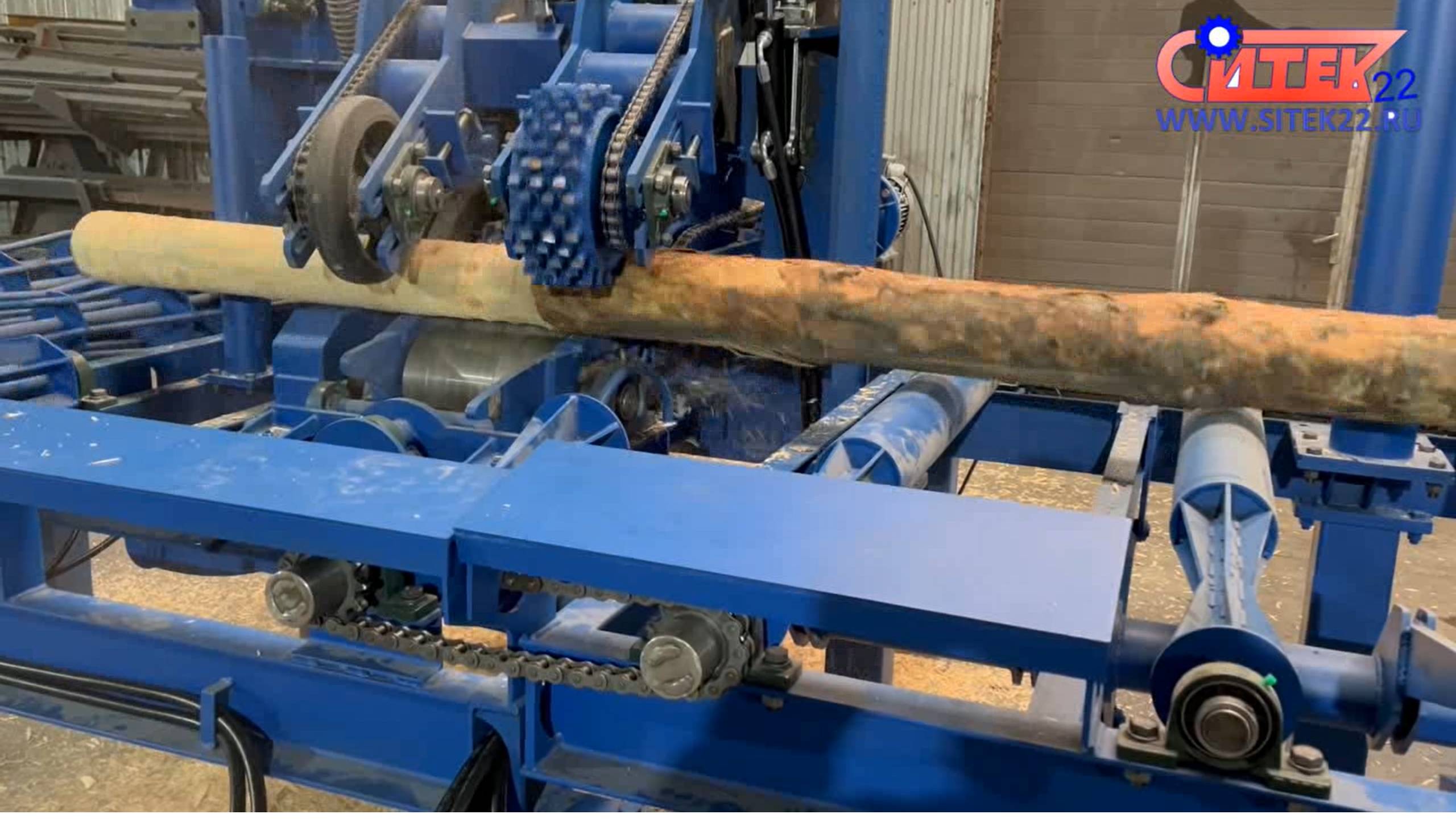 Окорочный станок ОС-600Т СИТЕК смотреть онлайн