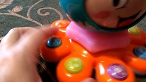 Музыкальная,развивающая детская игрушка осьминог с Китая