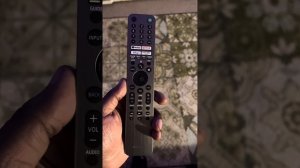 Sony A90J TV Remote