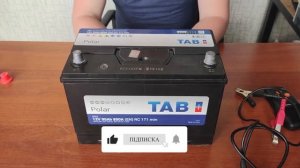 Огляд акумулятора TAB Polar 95Ah 850A JR+
