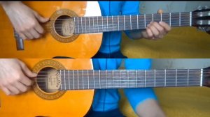 Кузнечик на гитаре. Ноты. Аккорды. Табы. Song about Grasshopper.