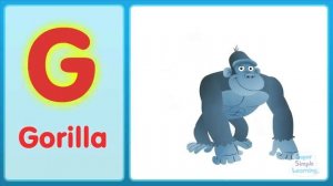 Английские буквы_звуки_The G Song (Uppercase) _ Super Simple ABCs